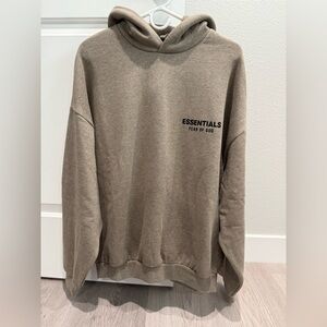 Essentials Men's Hoodie in Heather Gray